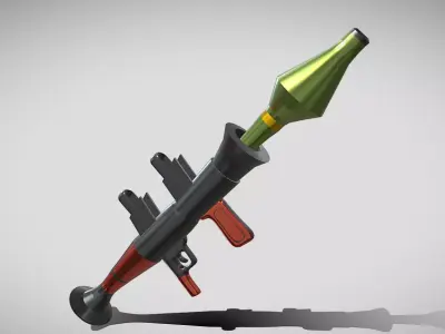 Fortnite RPG Launcher 3D model