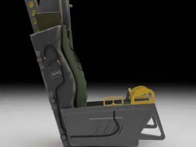 ACES II Ejection Seat 3D model