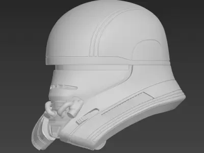 Star Wars The Rise of Skywalker Jet Trooper Helmet 3D print model
