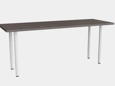 Standard Table Free low-poly 3D model