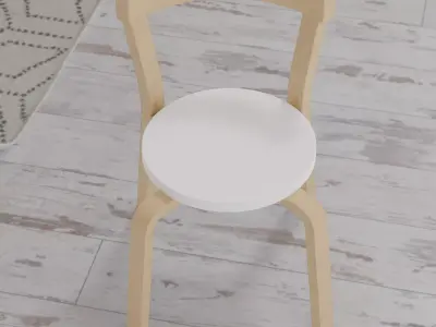 Kids Chair MOCKA Hudson Free 3D model