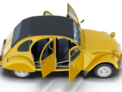 Citroën 2CV 3D model