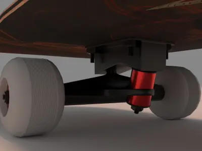 Doctor Strange Skateboard Skate 3D model