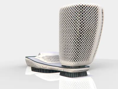 Central Building 3D model