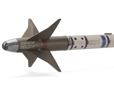 AIM-9X SIDEWINDER Missile 3D model