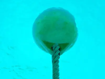 Mooring Buoy Low-poly 3D model