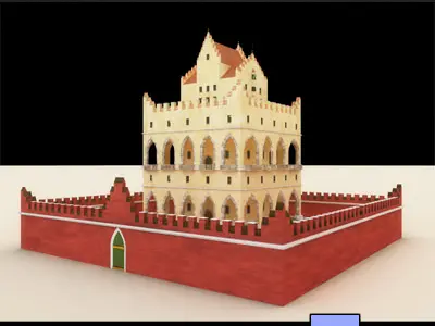 Sud-Tirol Castle 3D model