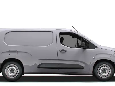 Peugeot e Partner LWB 2024 3D model