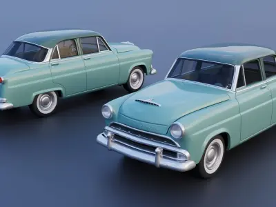 Hudson Jet 4 Door 1953 3D print model