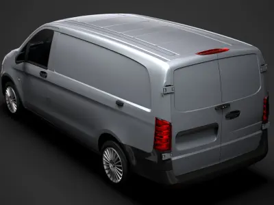 Mercedes Benz Vito Panel Van L2 2019 3D model