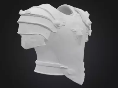 Emerald Valor Free low-poly 3D model