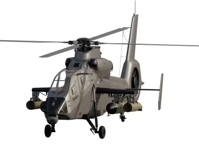 Harbin Z-19 3D model