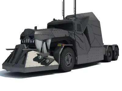 Concept Truck Black 3D model
