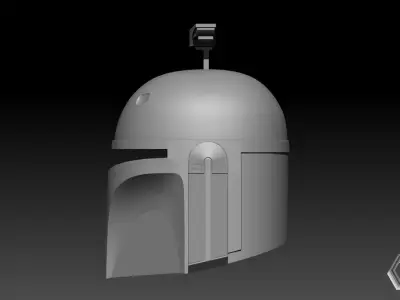 Star Wars - Boba Fett Helmet 3D print model
