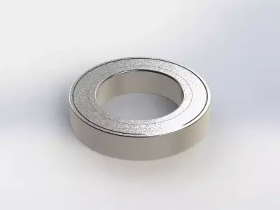 Rolamento Esferas SKF S7011 ACDGB P4A Angular Ball Bearing 3D model