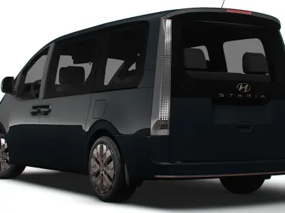 Hyundai Staria Premium 2024 3D model