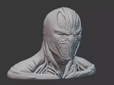 Alien Creature 3D print model get