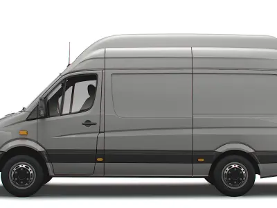 Mercedes Benz Sprinter Van L2H3 2008 3D model
