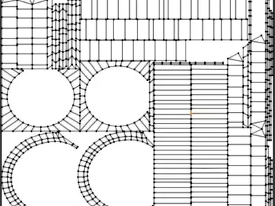 Power socked 3D Blender Free 3D model