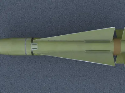 AGM 65D Maverick Air to Ground Missile Low-poly 3D model