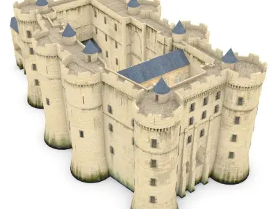 La Bastille 3D model