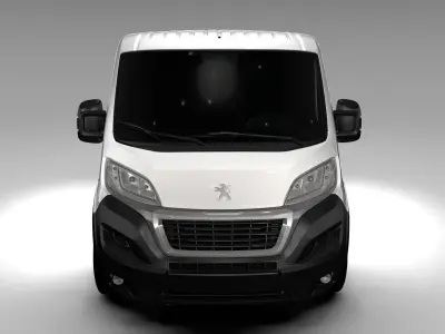 Peugeot Boxer Van L2H1 2017 3D model
