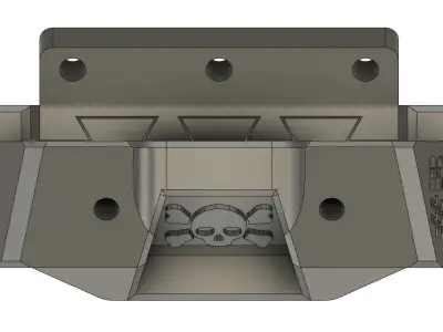 Traxxas Stampede Strong Bulkhead 3D print model