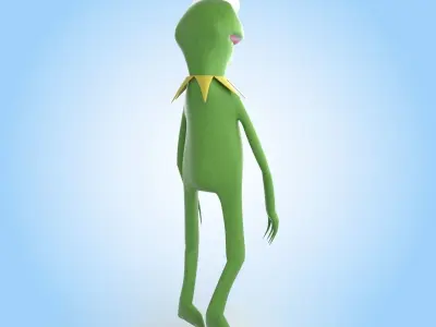Kermit The Frog 3D model