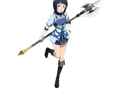 Sword Art Online Sanchi Spear detailed model 3D model
