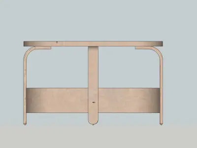 Coffee Table IKEA BORGEBY Free 3D model