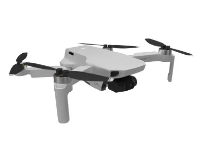 DJI Mavic Mini Low-poly 3D model