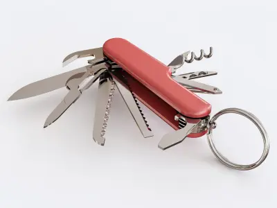 Pocket multi tool 3D model