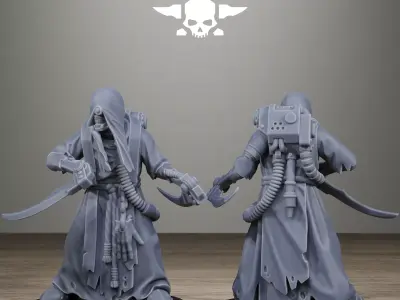 Scavenger Blade Preachers 3D print model