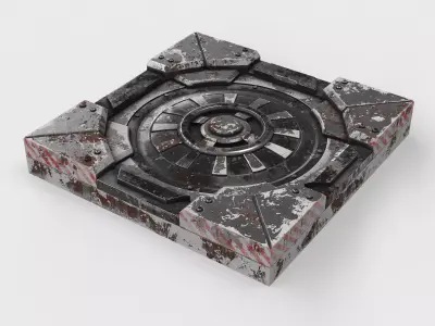 panel sci-fi 03 3D model