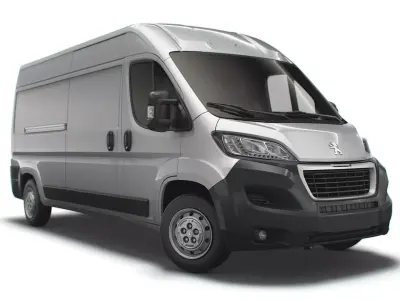 Peugeot Boxer L3H2 Professional UK-spec 2020 3D model