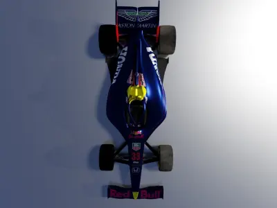 Aston Martin Formula 1 car Free 3D model