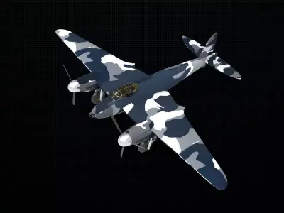 de Havilland Mosquito 3D model