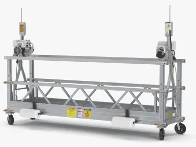 Window Cleaning Platform 3D model purchase