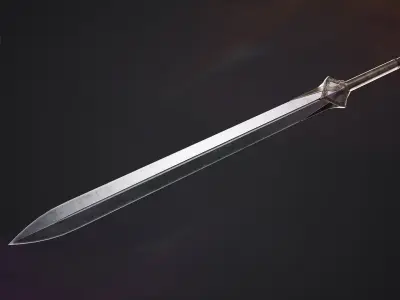 Swords Low-poly 3D model