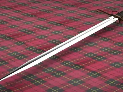 Claymore William Wallace Free 3D model