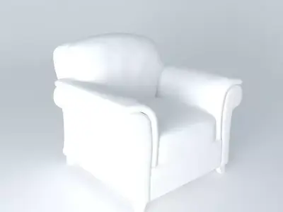Pillow Armchair Free 3D model