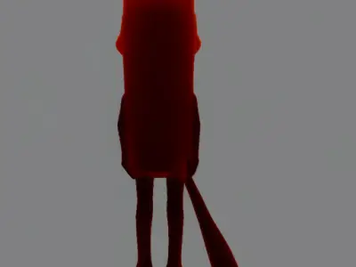 Italian Brainrot - Tung Tung Tung Sahur Free low-poly 3D model