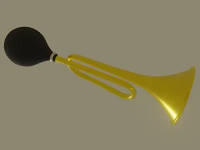 Car Air Horn 3D model