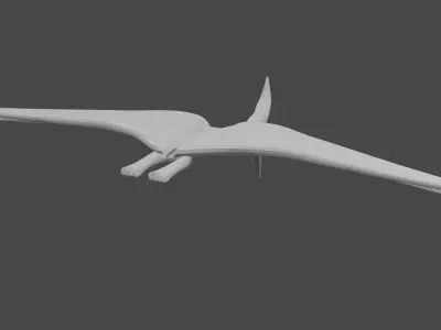 PTERODACTYL DINOSAUR  Low-poly 3D model