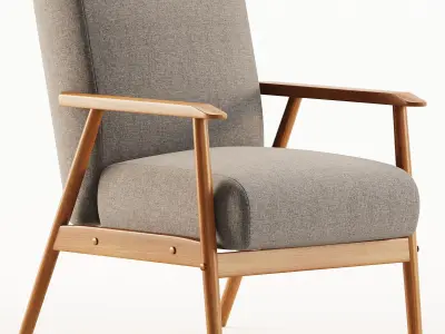 Oskar armchair 3D model