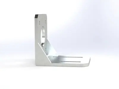 Stepper motor holder NEMA 17 3D model