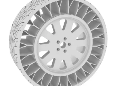 Airless Tire 3D model