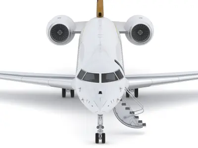 Bombardier Global 6000 3D model
