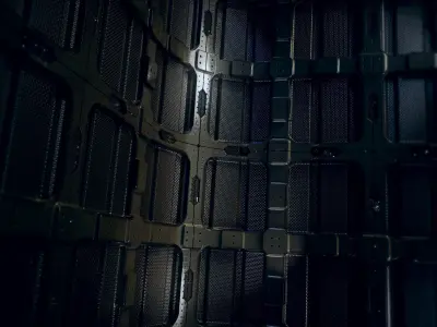 Sci-fi PBR Material Free 3D model