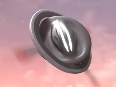 Automated Aerial Duo-rotor Drone 3D model